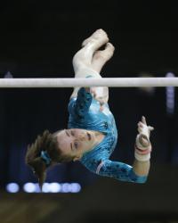 Onyshko, Woo reach finals at gymnastics World Cup in Ljubljana, Slovenia