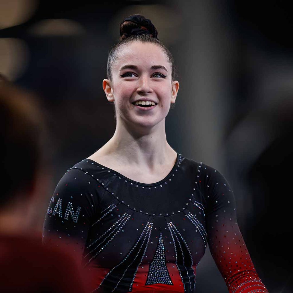 Headshot of Team Canada Gymnast Ava Stewart