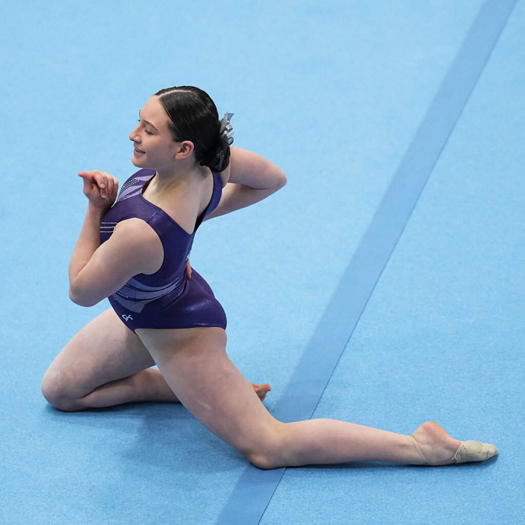 Headshot of Canadian Gymnast Aailiyah DeSousa