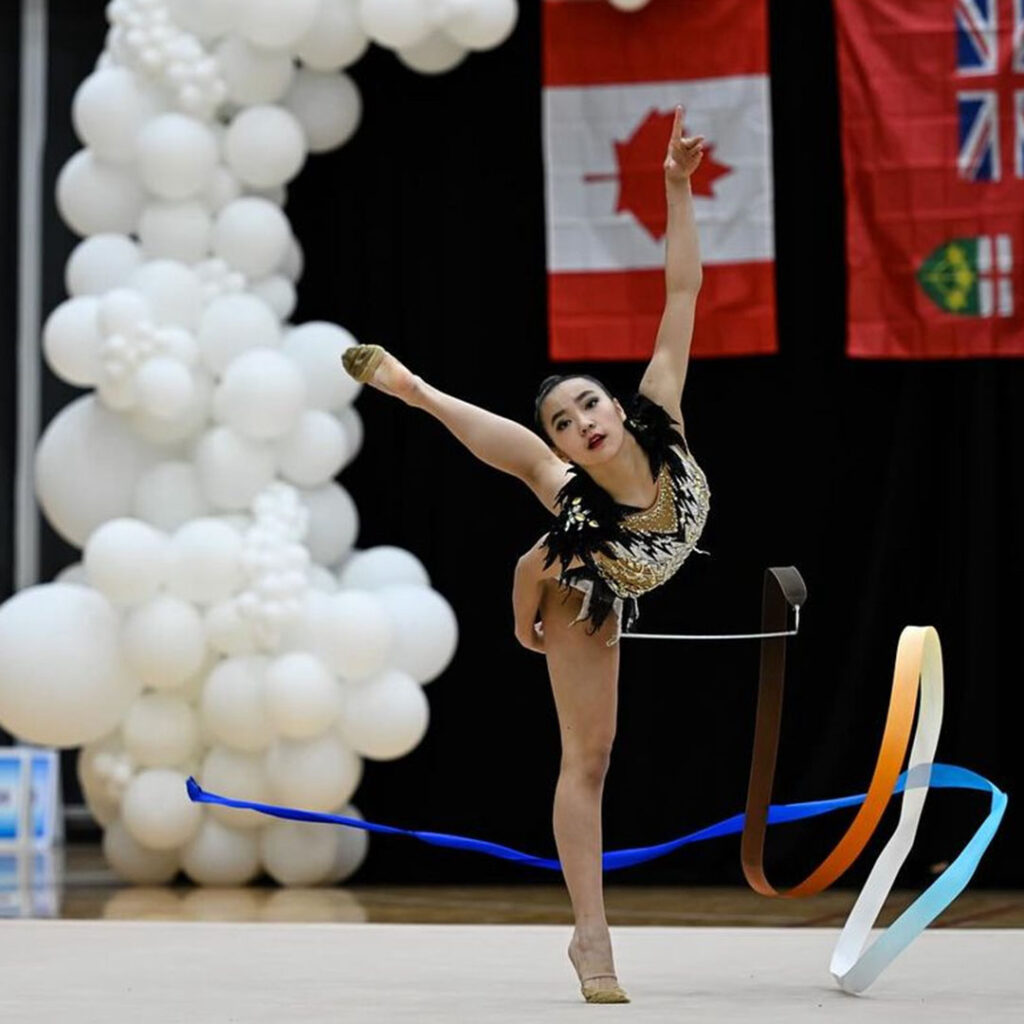 Photo de la gymnaste canadienne Erica Lee