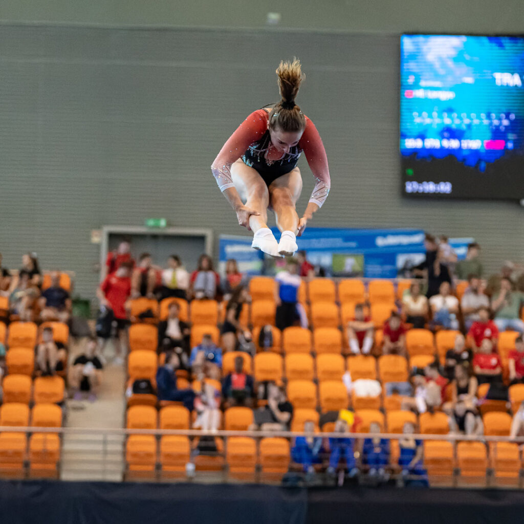 Headshot of Canadian gymnast Kalena Soehn