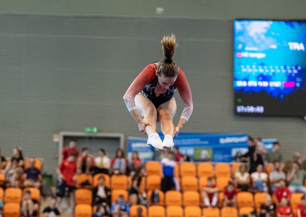 Headshot of Canadian gymnast Kalena Soehn