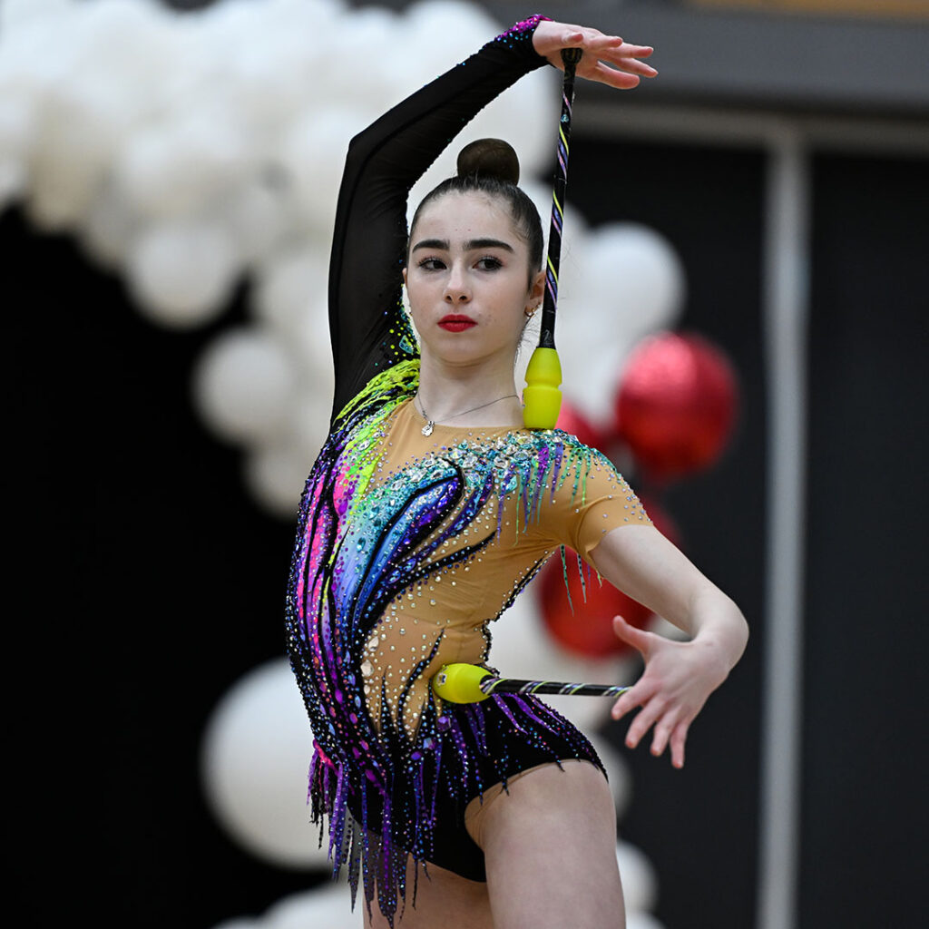 Photo de la gymnaste canadienne Karin Kamenetsky