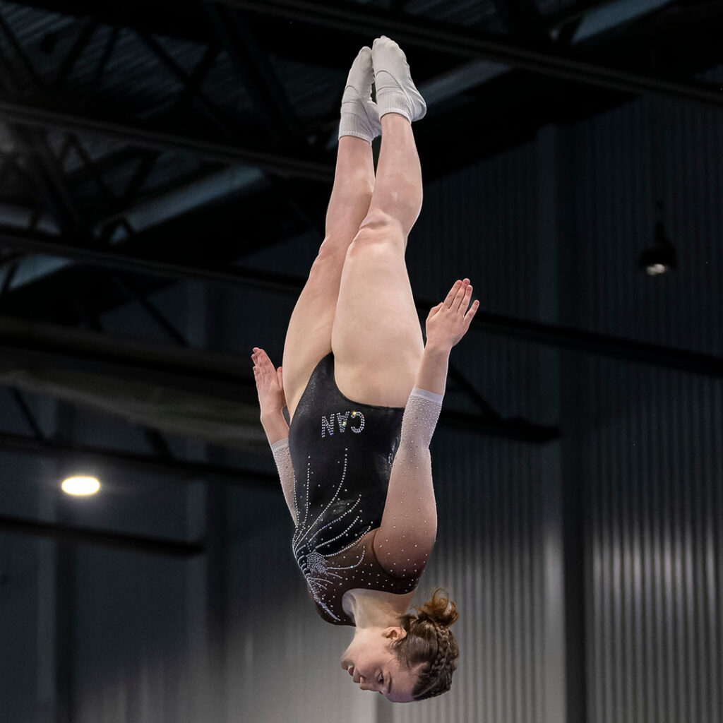 Photo de la gymnaste canadienne Maja Bonham