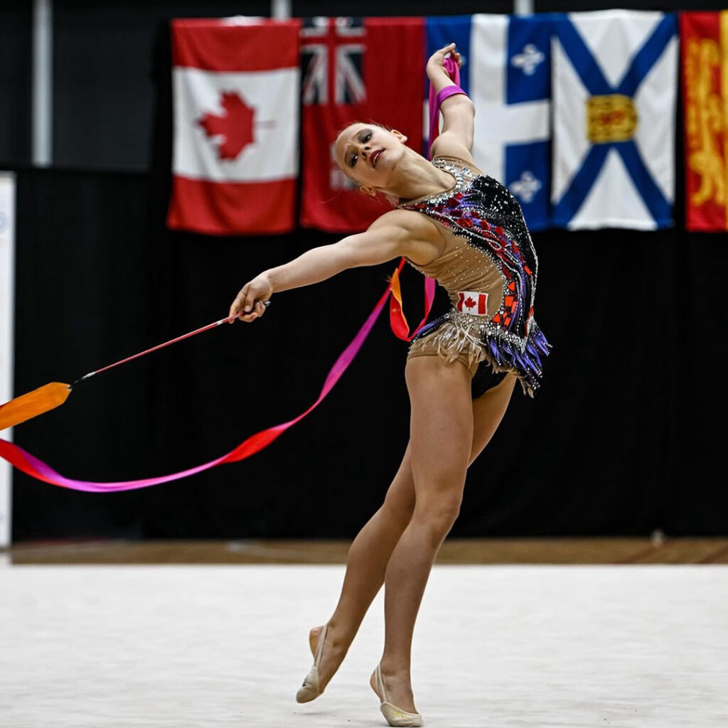 Photo de la gymnaste canadienne Margaret Kuts