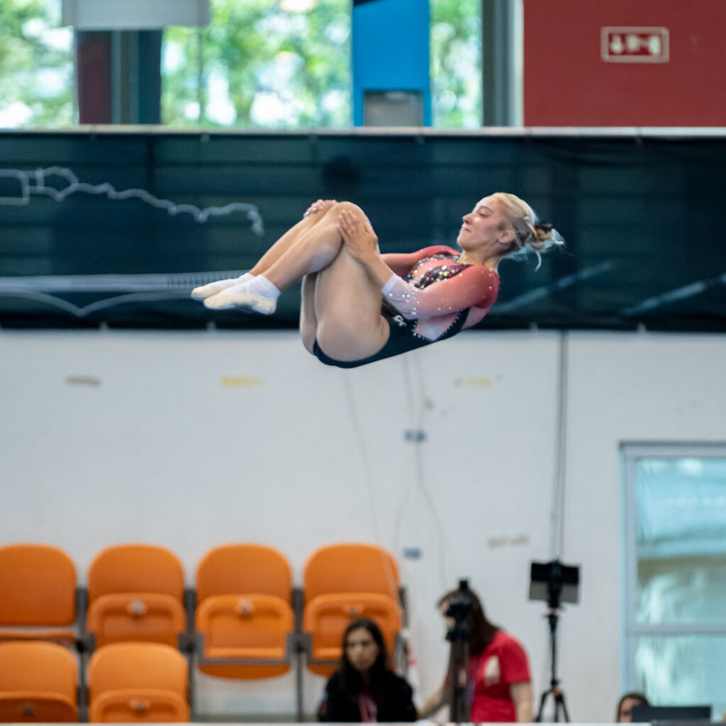 Photo de la gymnaste canadienne Rielle Bonne