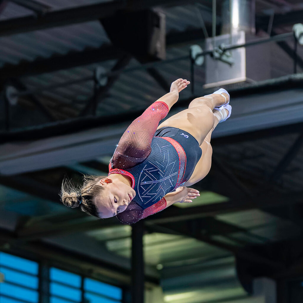 Photo de la gymnaste canadienne Sarah Milette