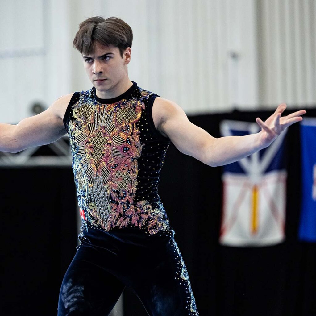 Headshot of Canadian Gymnast Theo Rots Chan