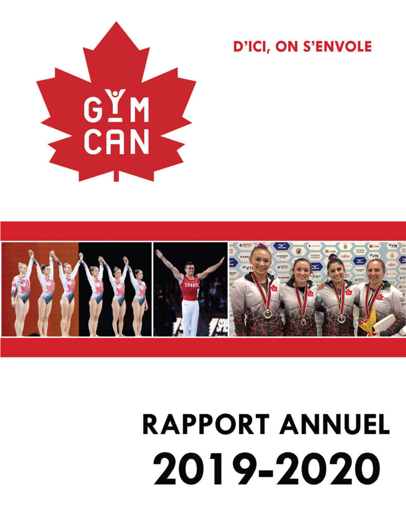 Couverture du rapport annuel 2019-2020